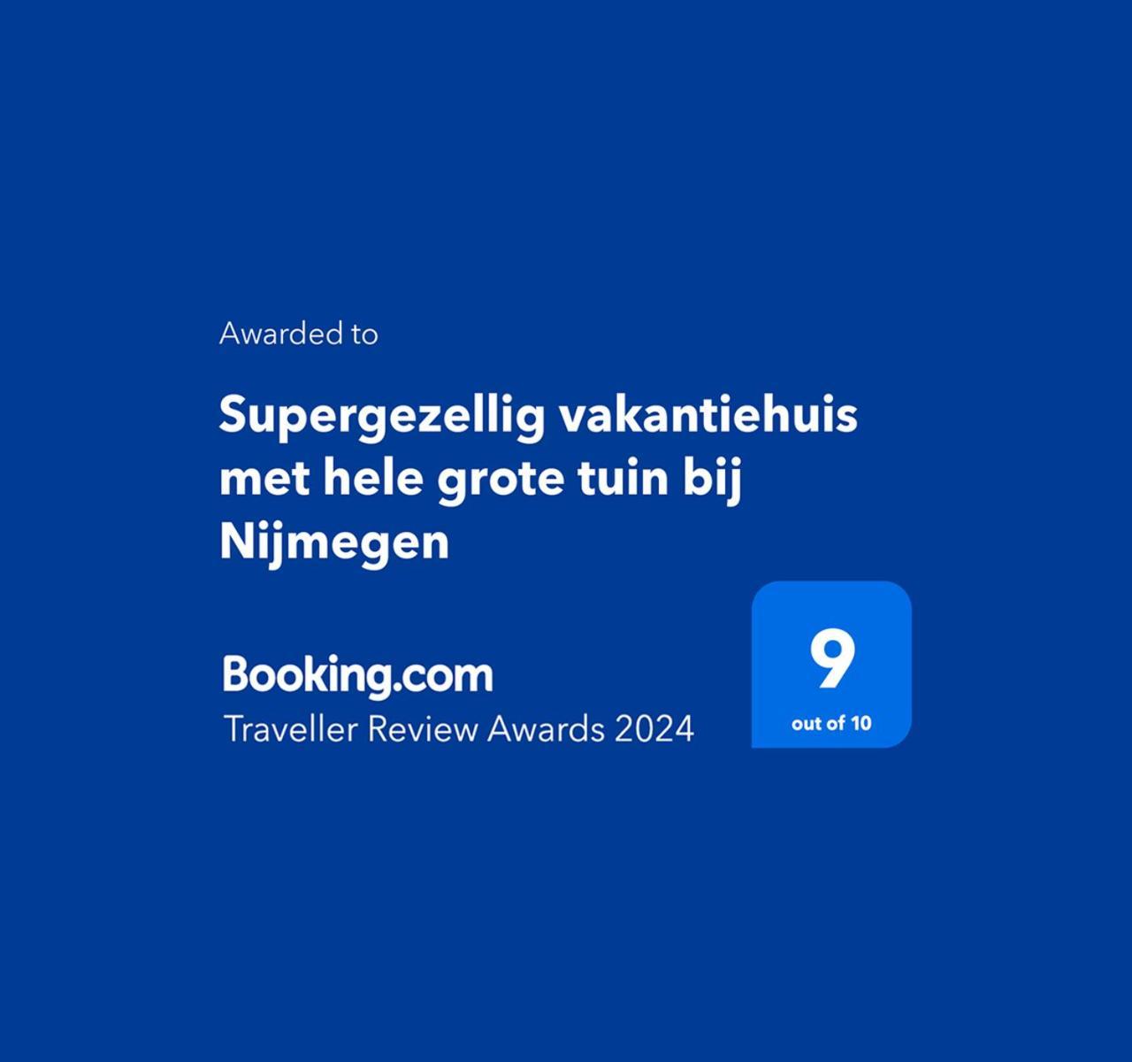 Supergezellig Vakantiehuis Met Hele Grote Tuin Bij Nijmegen Ewijk Екстериор снимка